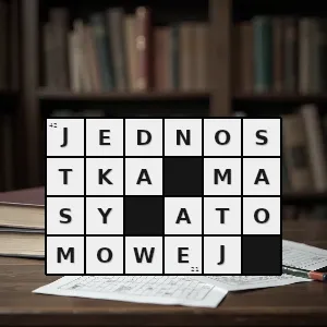 Rozwiązanie krzyżówki: jednostka masy używana przez chemików która w przybliżeniu jest równa masie atomu wodoru ale ze względów praktycznych została zdefiniowana jako 112 masy atomu węgla c12 - jednostka masy atomowej | hasła, synonimy i podpowiedzi Hasło krzyżówkowe jednostka masy używana przez chemików która w przybliżeniu jest równa masie atomu wodoru ale ze względów praktycznych została zdefiniowana jako 112 masy atomu węgla c12 - jednostka masy atomowej – rozwiązanie, synonimy, podpowiedzi i definicje krzyżówkowe